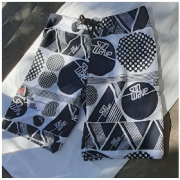 XL 2Pairs Men's Duo Board Shorts Gongshow & Sunwave - Picture 2 of 16